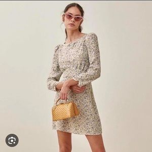 Reformation Tamra - Long Sleeve Mini - Floral
